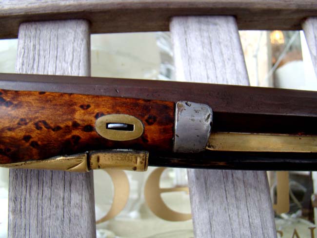 A Pennsylvania flintlock half-stock plains rifle by John Moll II of Allentown circa 1820-1850 — image 9